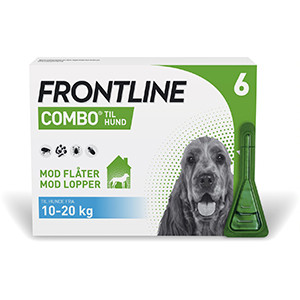 Temmelig symaskine Natura Frontline Combo hund 10-20 kg, 6 stk - Hund