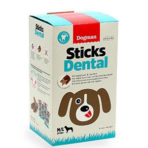 Dogman Dental Sticks Large hund
