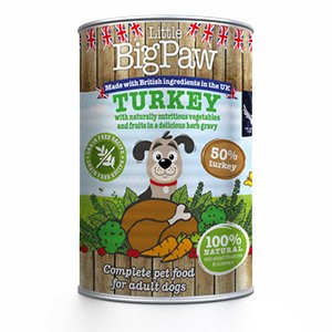 Little BigPaw Dog Turkey in Gravy, 390g