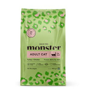 Monster Cat Grain Free Adult Turkey/Chicken